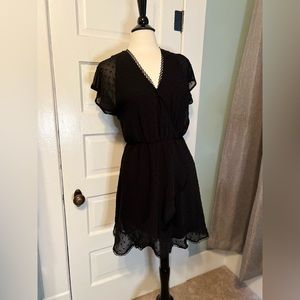 Lush, Black Dress, Medium